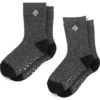 Women's Columbia Lounge Thermal 2 Pack Crew Socks -Columbia 02361666189