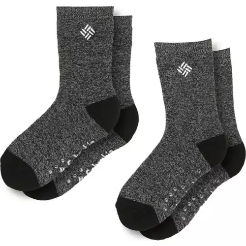 Women's Columbia Lounge Thermal 2 Pack Crew Socks 3 Women's Columbia Lounge Thermal 2 Pack Crew Socks