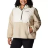 Women's Columbia Plus Sweet View™ Fleece Hooded 1/4 Snap Pullover -Columbia 19400449442