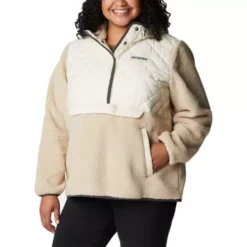Columbia 28 Women's Columbia Plus Sweet View™ Fleece Hooded 1/4 Snap Pullover