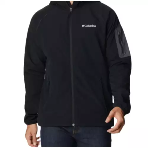 Men's Columbia Tall Heights Hooded Softshell Jacket 3 Men's Columbia Tall Heights Hooded Softshell Jacket