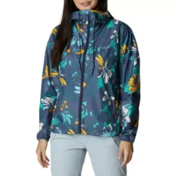 Women's Columbia Flash Challenger Novelty Windbreaker Rain Jacket
