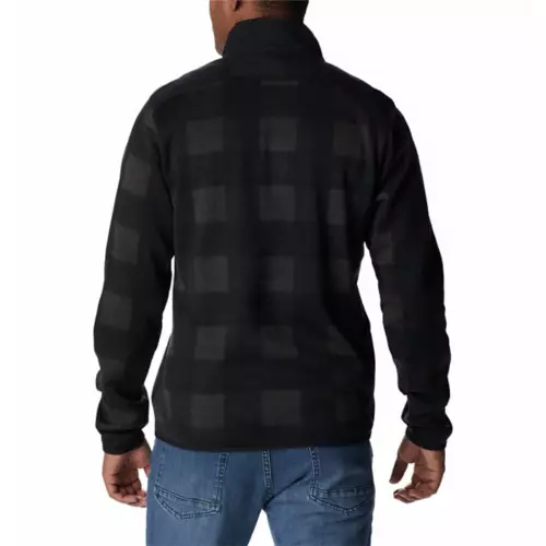 Men's Columbia Sweater Weather II Printed Fleece 1/2 Zip Pullover 4 Men's Columbia Sweater Weather II Printed Fleece 1/2 Zip Pullover - Image 2