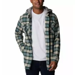 Men's Columbia Flare Gun Stretch Flannel Hoodie