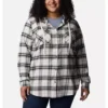 Women's Columbia Plus Size Anytime Stretch Hooded Long Sleeve Shirt -Columbia 19489548327