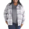 Women's Columbia Plus Pine Street Flannel Shirt -Columbia 19489572331