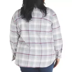 Women's Columbia Pine Street™ Stretch Button Up Flannel -Columbia 19489572331 2