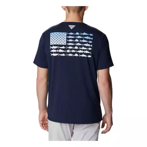 Men's Columbia PFG Fish Flag Tech T-Shirt 3 Men's Columbia PFG Fish Flag Tech T-Shirt