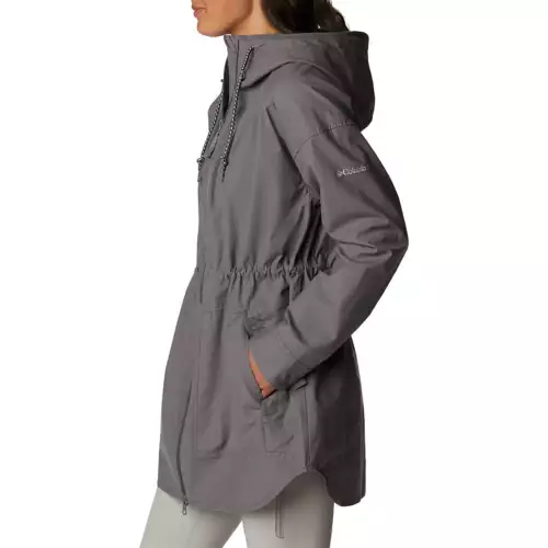 Women's Columbia Sage Lake Long Lined Softshell Jacket 4 Women's Columbia Sage Lake Long Lined Softshell Jacket - Image 2