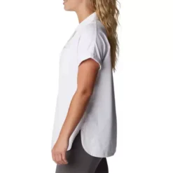 Women's Columbia PFG Sun Drifter Woven Short Sleeve Shirt -Columbia 19597844978 3