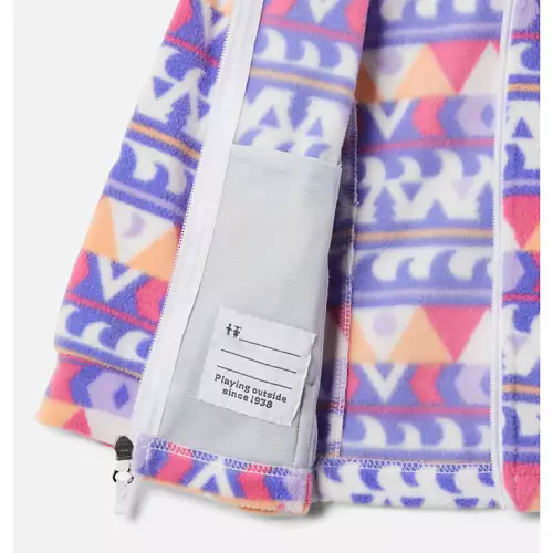 Toddler Girls' Columbia Benton Springs II Printed Fleece Jacket 4 Toddler Girls' Columbia Benton Springs II Printed Fleece Jacket - Image 2