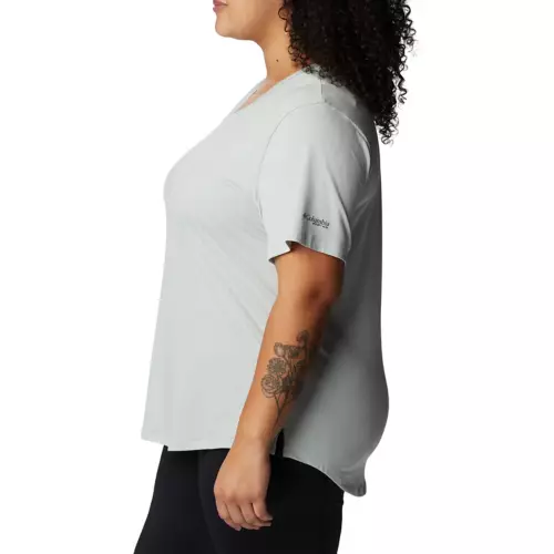 Women's Columbia Plus Slack Water Knit II T-Shirt 4 Women's Columbia Plus Slack Water Knit II T-Shirt - Image 2