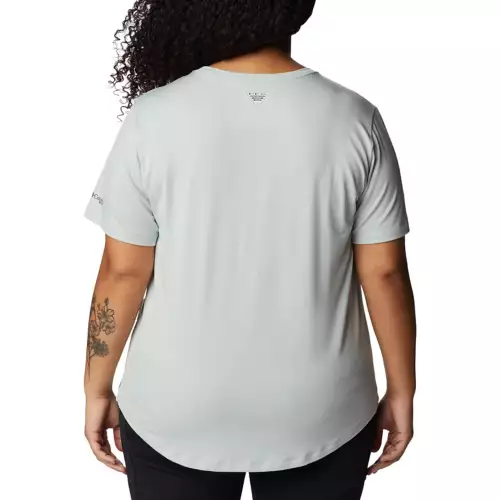 Women's Columbia Plus Slack Water Knit II T-Shirt 6 Women's Columbia Plus Slack Water Knit II T-Shirt - Image 4