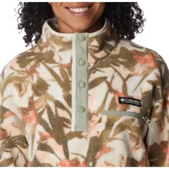 Women's Columbia Helvetia Cropped 1/2 Snapped Fleece Pullover 8 Women's Columbia Helvetia Cropped 1/2 Snapped Fleece Pullover -Columbia 19597853704 2