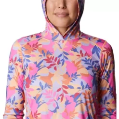 Women's Columbia Summerdry Printed Hoodie -Columbia 19597862700 2