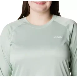 Women's Columbia Plus Size PFG Tidal Heather Long Sleeve Shirt -Columbia 19597864418 2