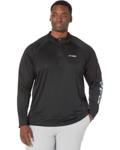 Columbia Big & Tall PFG Terminal Tackle™ 1/4 Zip
