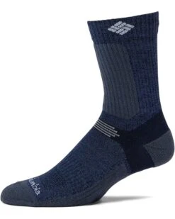 Columbia Hiking Ultra Lightweight Crop Crew Socks 1-Pack