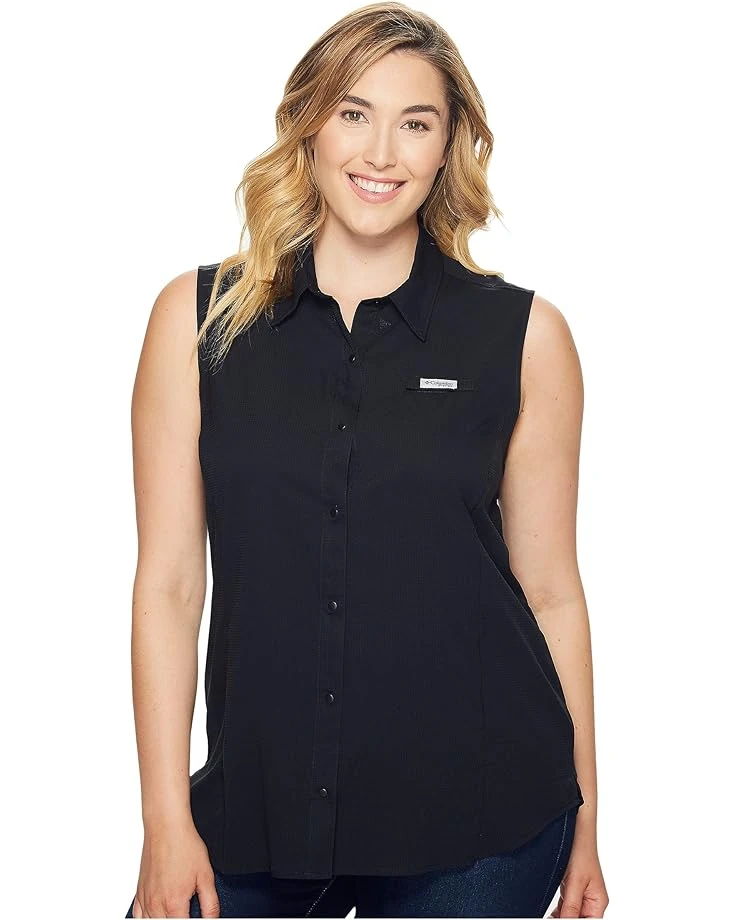 Columbia Plus Size Tamiami Sleeveless Shirt 3 Columbia Plus Size Tamiami Sleeveless Shirt